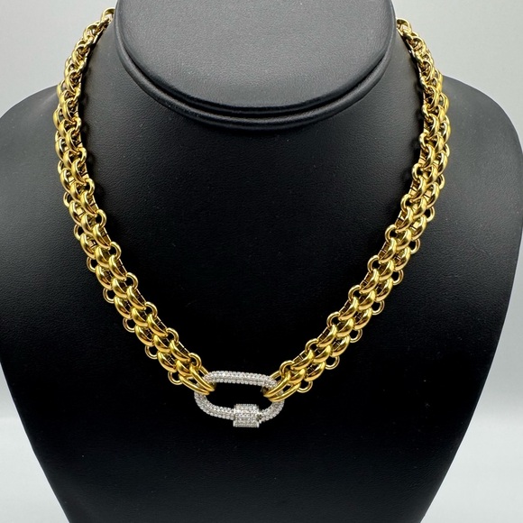 Carabiner Lock Necklace - Picture 10 of 10